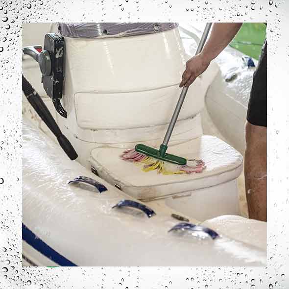 cleaning rubber boats eco-friendly product